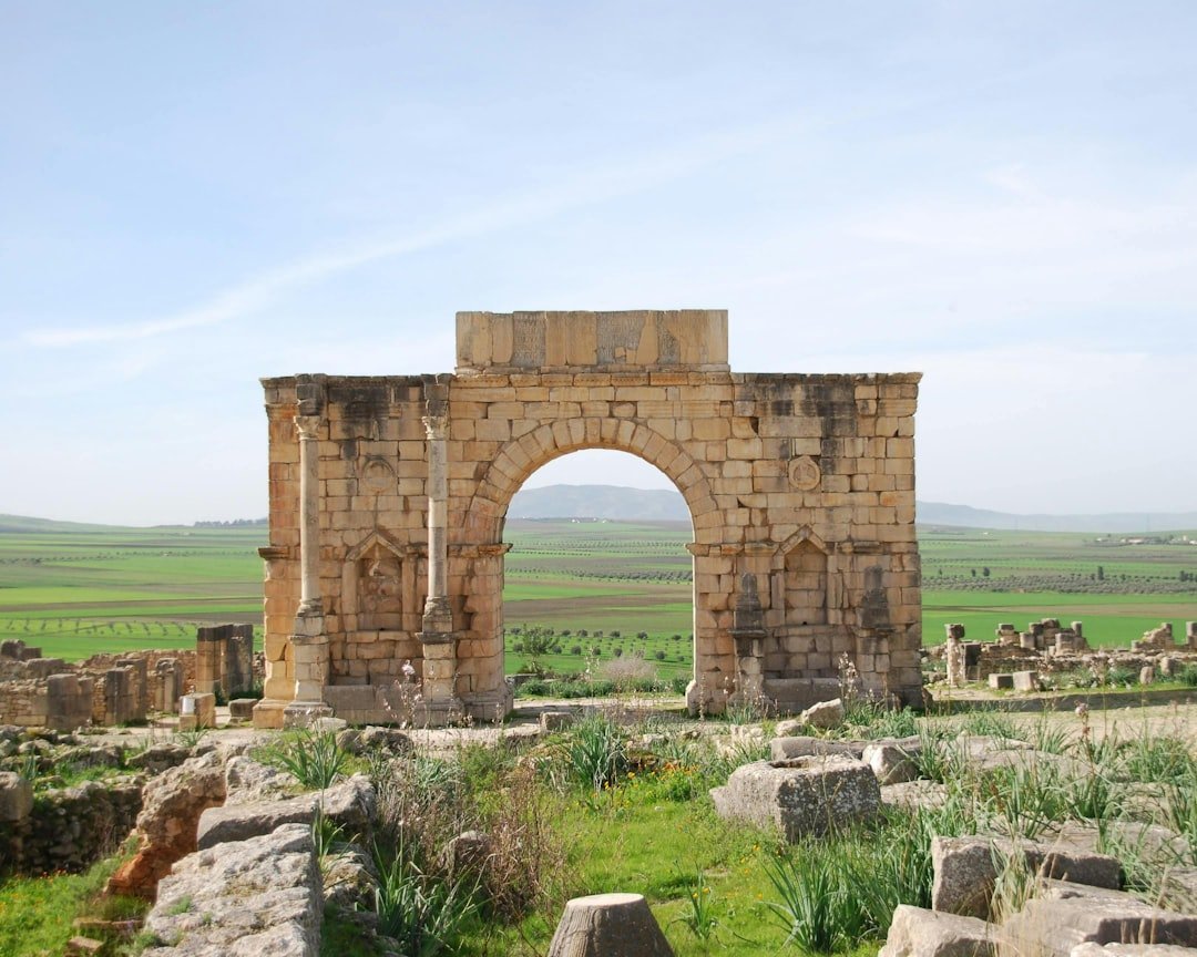 Triumphal Arch of Volubilis near Meknes — private Casablanca Meknes excursion